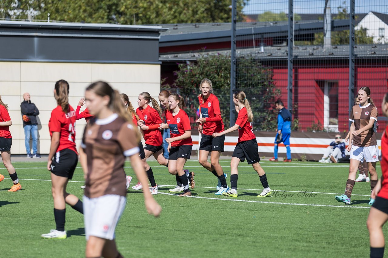 Bild 417 - wBJ FC St. Pauli - Eimsbuetteler TV : Ergebnis: 3:4